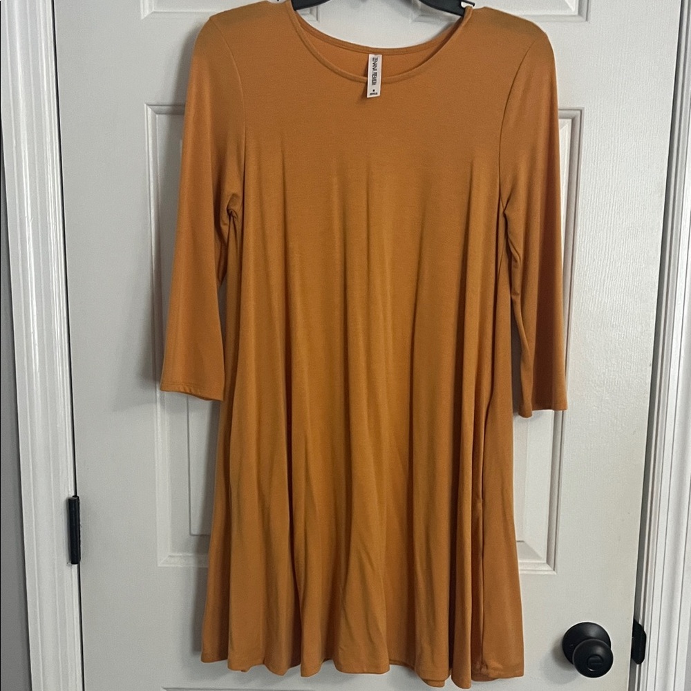 Zenana Premium Yellow Dress